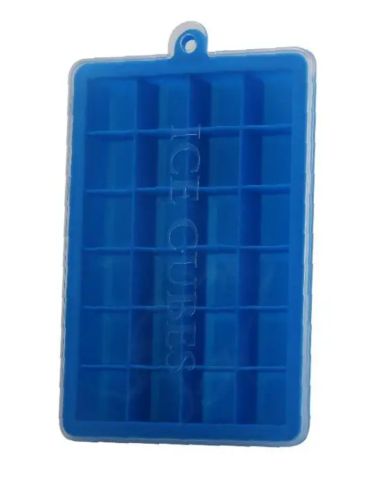 Light blue XITUO лоток для льда силиконовый кубик льда со съемным покрытием гибкая форма для льда 4 Кубика коктейльный виски для детского питания Шоколад - Цвет: Light blue