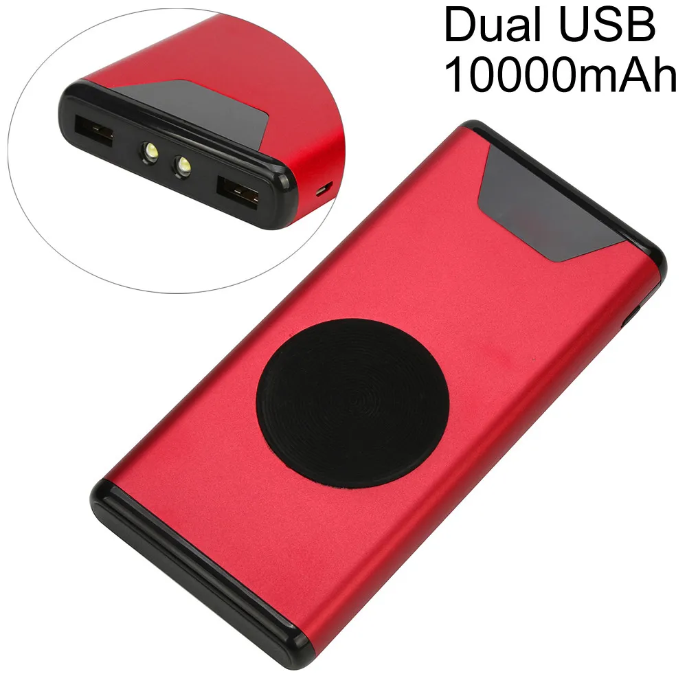 10000 мАч портативное двойное внешнее зарядное usb-устройство для аккумулятора, внешний аккумулятор для телефона, быстрая зарядка, внешний аккумулятор для мобильного телефона