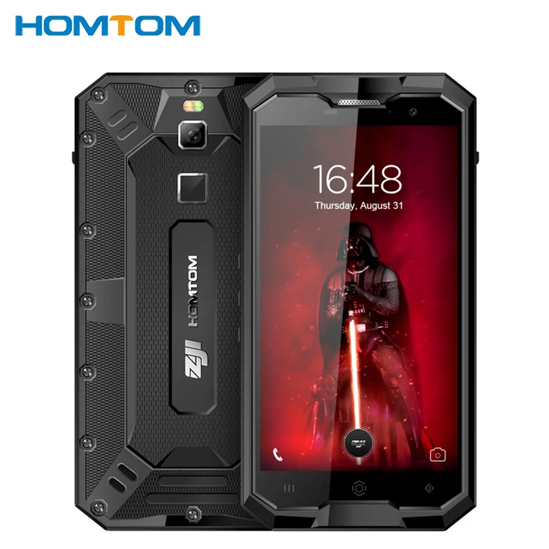 HOMTOM зоджи Z8 IP68 Водонепроницаемый сотовый телефон 5 0 &quot4 Гб Оперативная память 64