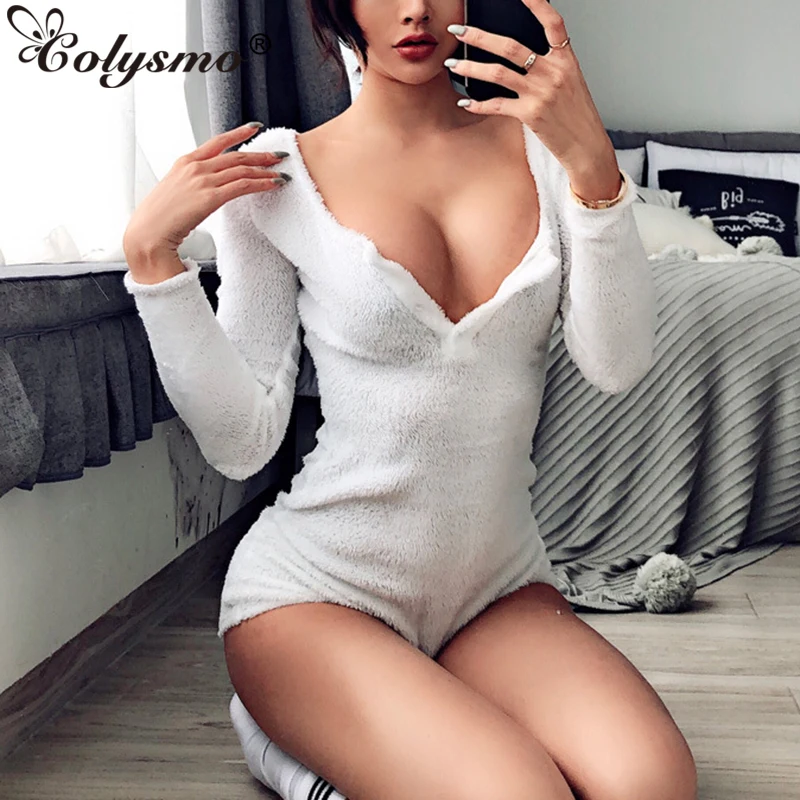 Женский комбинезон с длинными рукавами Colysmo тонкий бархатный повседневный