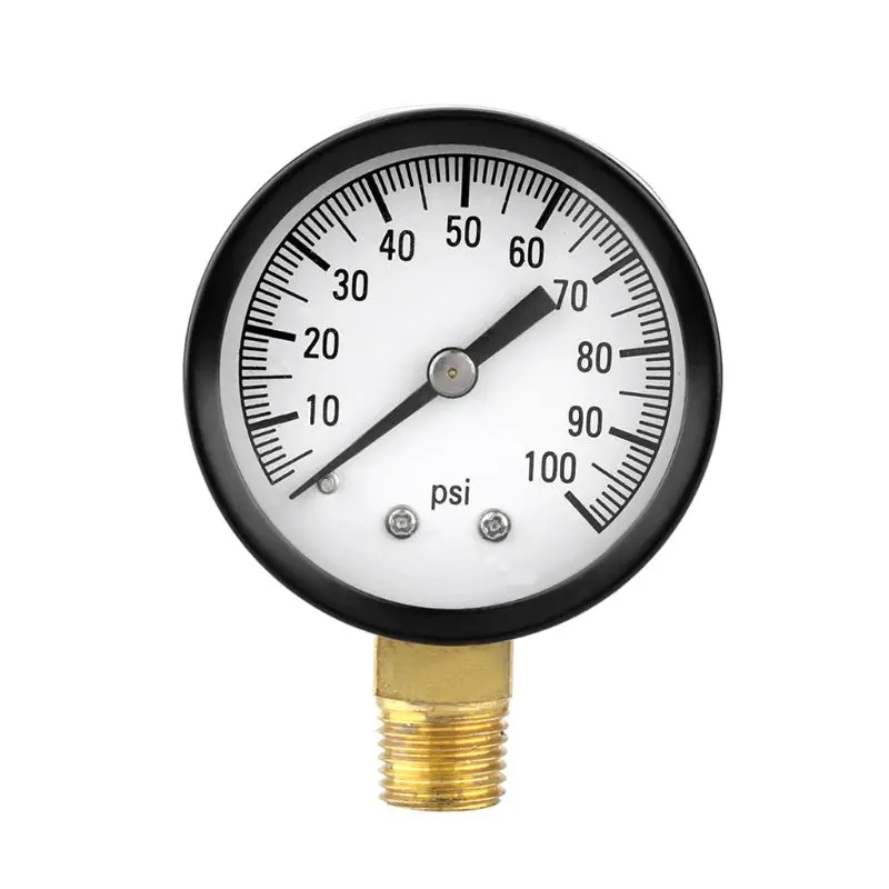 0-100 PSI 1/4 &quotколодец насос бассейн спа фильтр датчик давления воды низкое