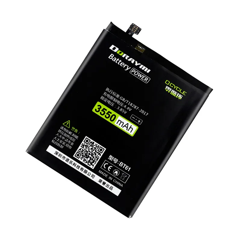 Аккумулятор для телефона DORAYMI литиевая батарея 3550 мАч BT61 Meizu M3 Note Meilan 3 M681H M681Q M681 |