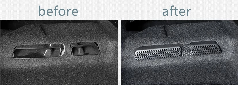 Наклейка на автомобильное сиденье Напольное выходное отверстие кондиционера