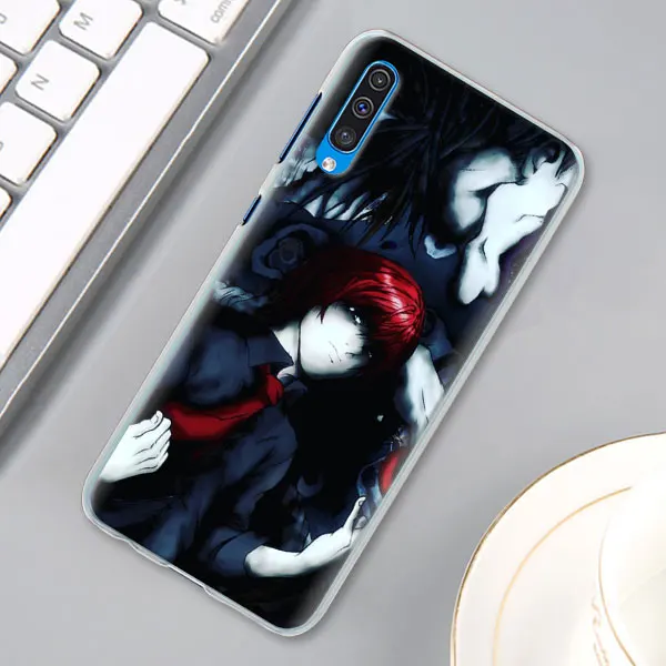 08 Смертная записка чехол КРЫШКА ДЛЯ samsung Galaxy A30 A40 A50 A70 A6 A8 плюс A7 A9 M30 чехол для телефона Coque - Цвет: 08