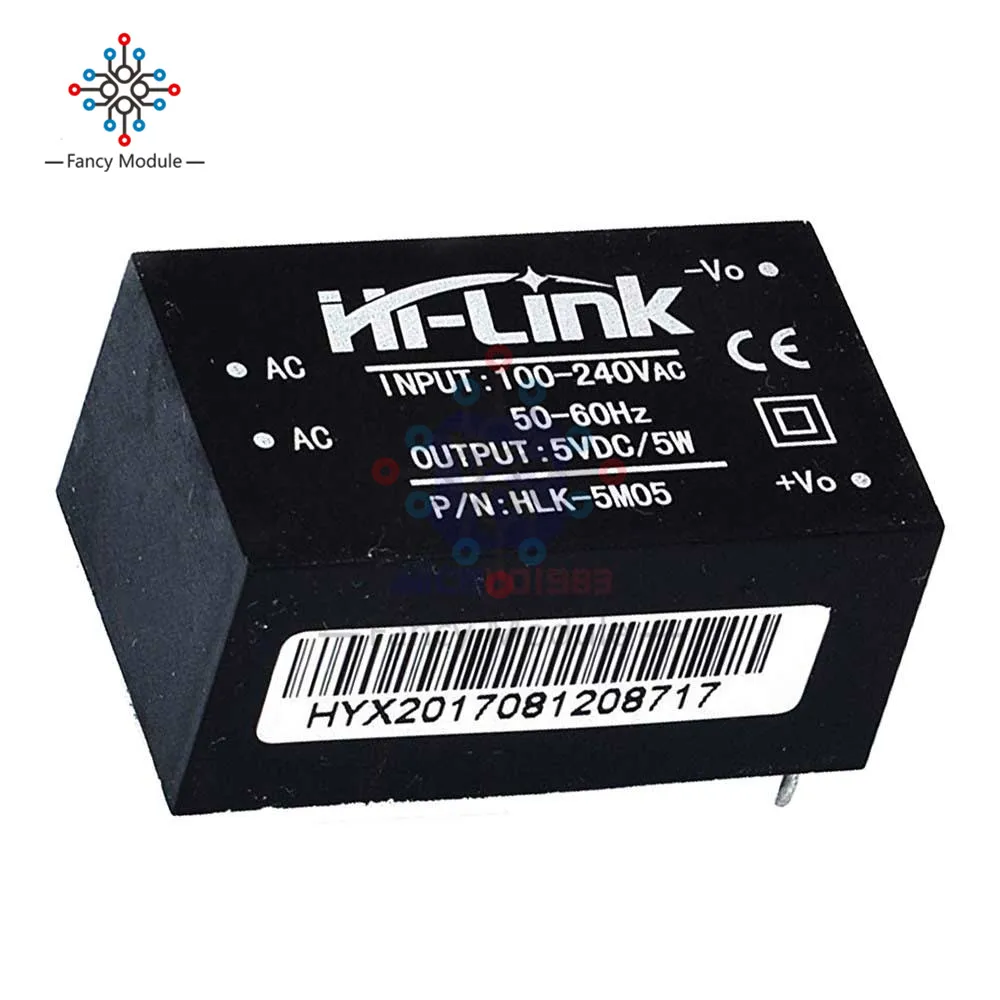 240V до 3,3 V 5V 12V HLK-5M03 HLK-5M05 HLK-5M12 5 Вт модуль ldo понижающего преобразователя Переключатель Питание модуль для интеллигентая(ый) бытовой