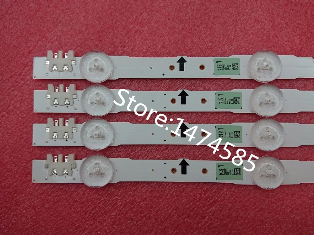 Новинка 4 шт. * 7 светодиодов 647 мм Светодиодная лента-подсветка для samsung ue32j5500ak