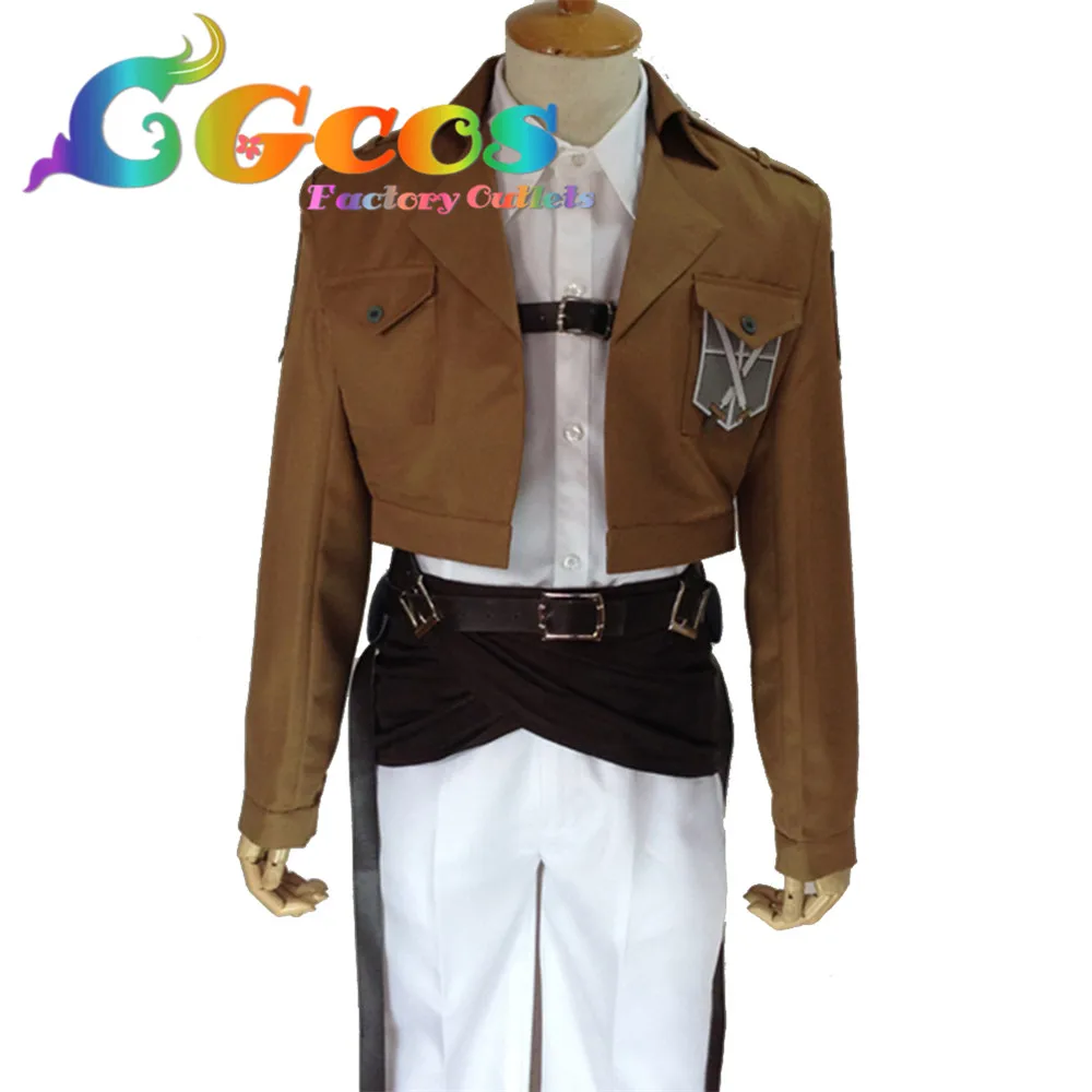 CGCOS Бесплатная доставка Косплей Костюм атака на Титанов Shingeki no Kyojin Криста ренца
