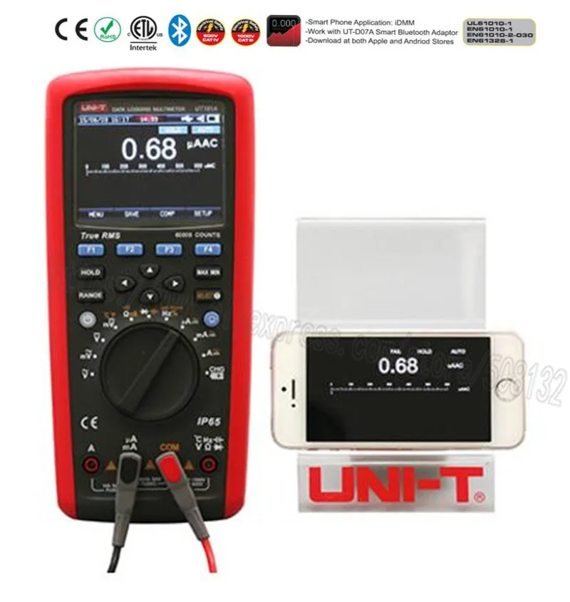 Фонарь 181a UT181A True RMS мультиметр|temp meter|uni-t ut181atrue rms |