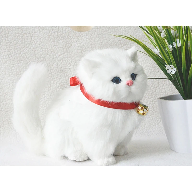 Мяу игрушка кошка имитация электронный питомец плюшевые животные Кошка|Мягкие