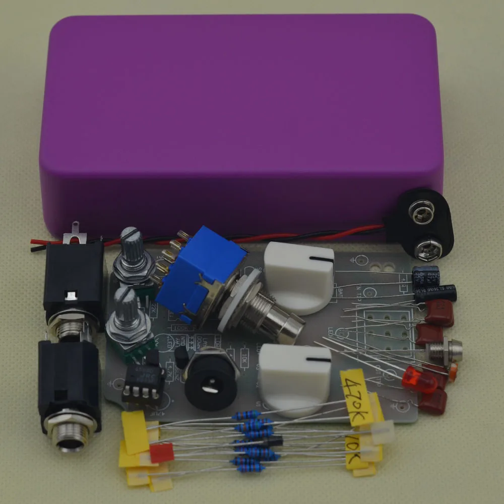 DIY компрессор педаль эффектов гитара stomp набор педалей PR|diy compressor|effect pedalpedal kit |