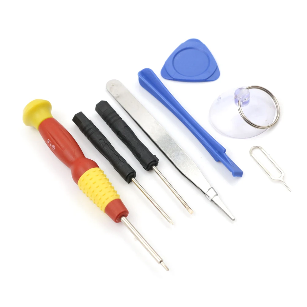 

1Set(8Pcs) 8 in 1 Hand Tools Set Screen Opening Pry Crowbar Pliers Mini Screwdriver Set for Phone Repair Tool