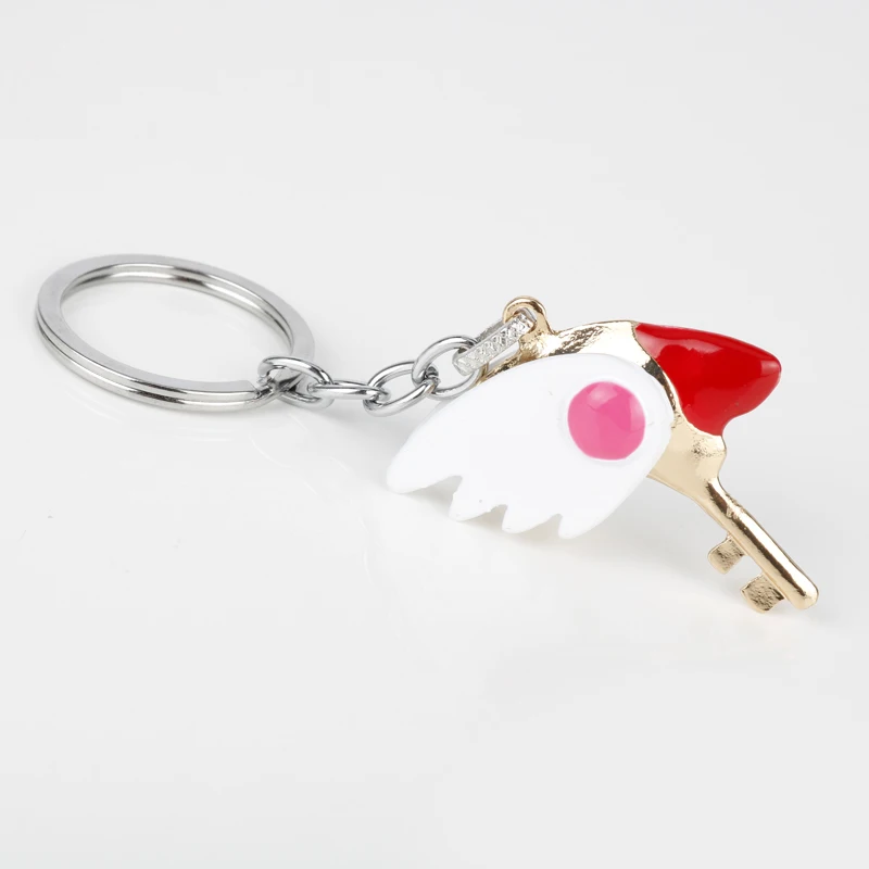 2017 новые аниме Card Captor Брелок Сакура сладкий палочка кулон брелок Подвески Колье