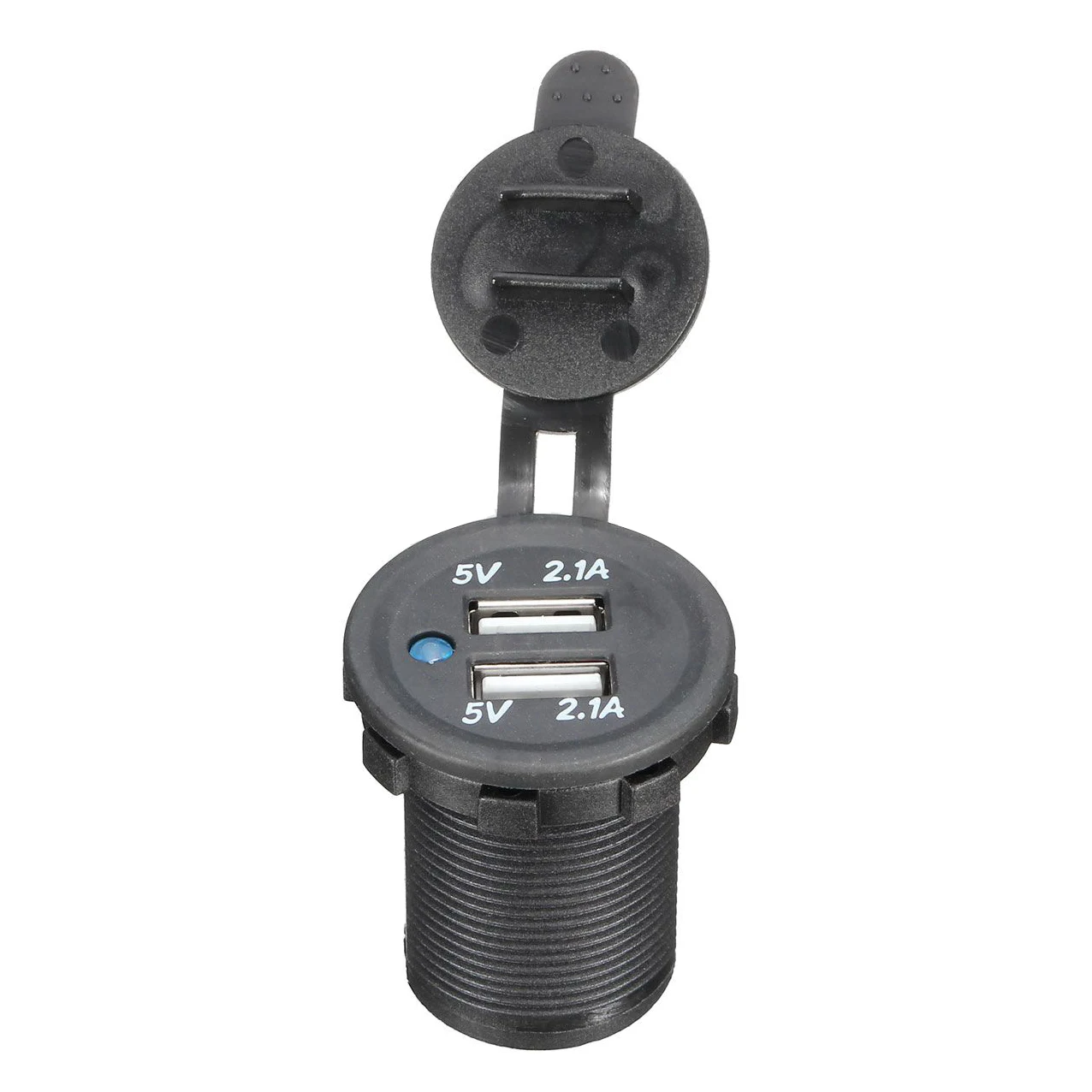 12 V 24 Автомобильный водонепроницаемый 5V 2.1A + двойной USB разъем питания|outlet socket|vehicle