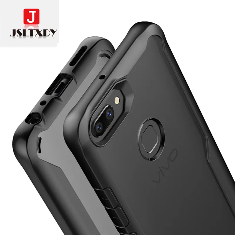 Для естественных X20 Plus Роскошные Прозрачный PC + TPU Защитный чехол для X21 X9S плюс