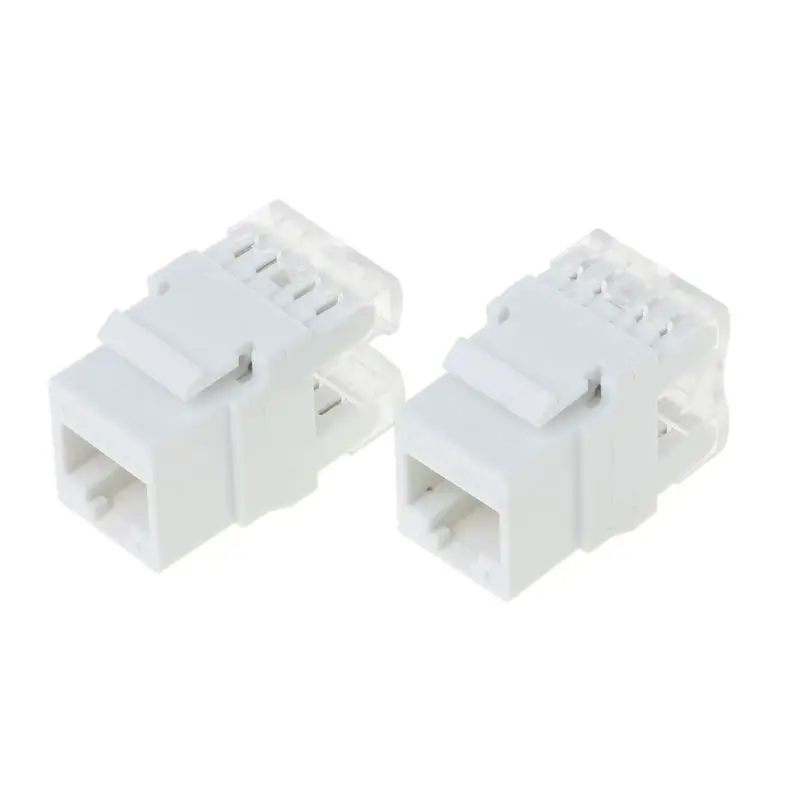 Сетевой модуль UTP CAT6A информационный разъем RJ45 Соединительный Кабель-адаптер