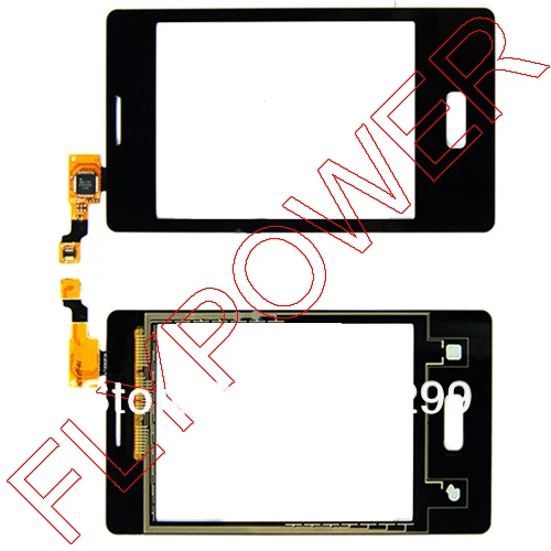 Для LG Optimus L3 E400 E405f T370 T375 HQ Сенсорный экран планшета черный Цвет Бесплатная