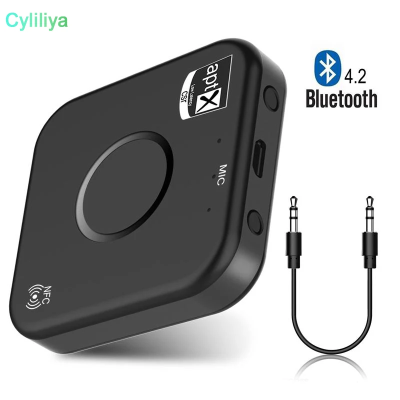 Bluetooth передатчик приемник 2 в 1 беспроводной 3 5 мм Портативный B7 аудио адаптер