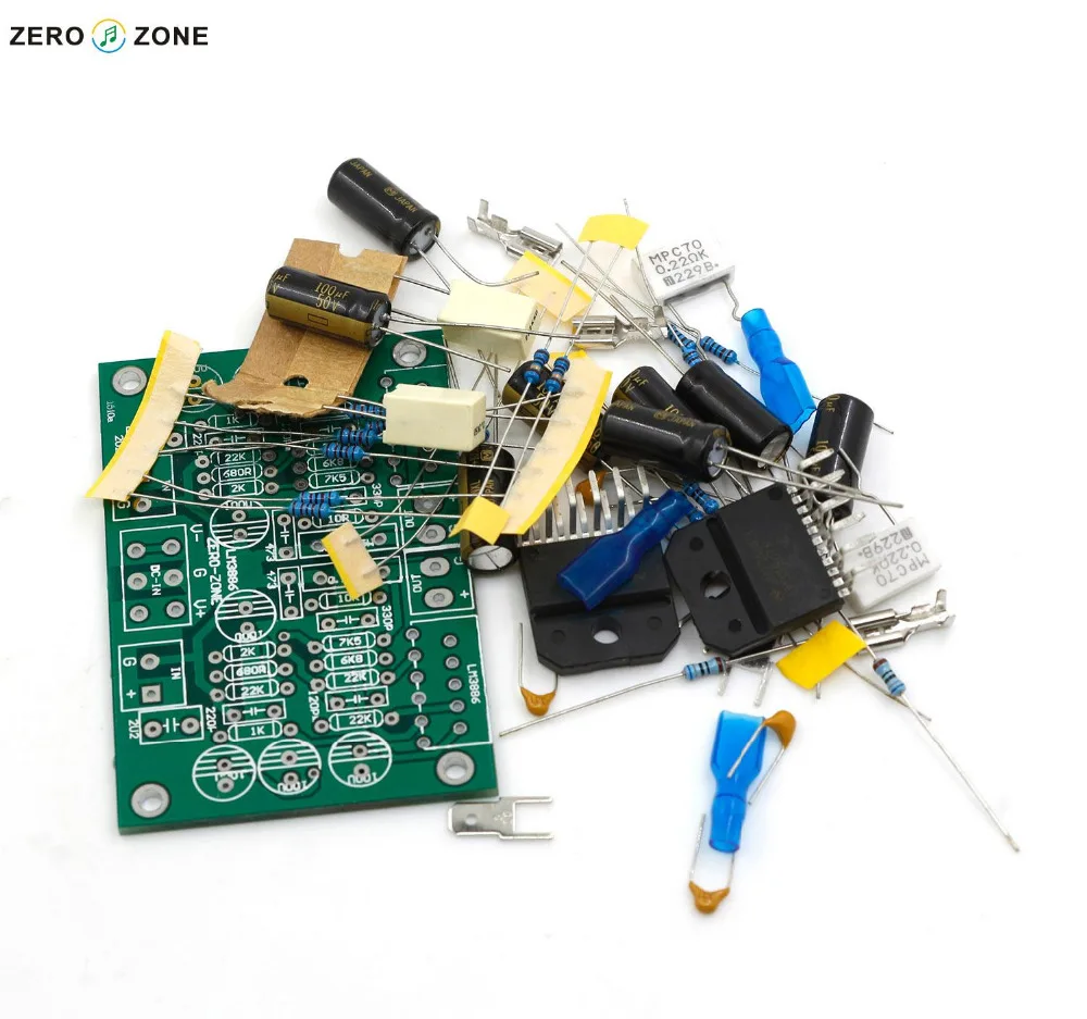 Комплект стереоусилителя ZEROZONE LM3886 Чистая схема динамичесотзывы | Электроника