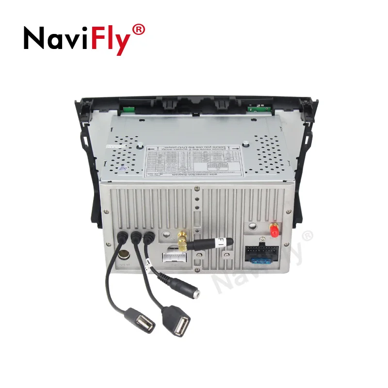 Navifly Автомобильный мультимедийный экран для toyota rav4 2007 2008 2009 2010 2011 с Android9.1 CD DVD USB SD