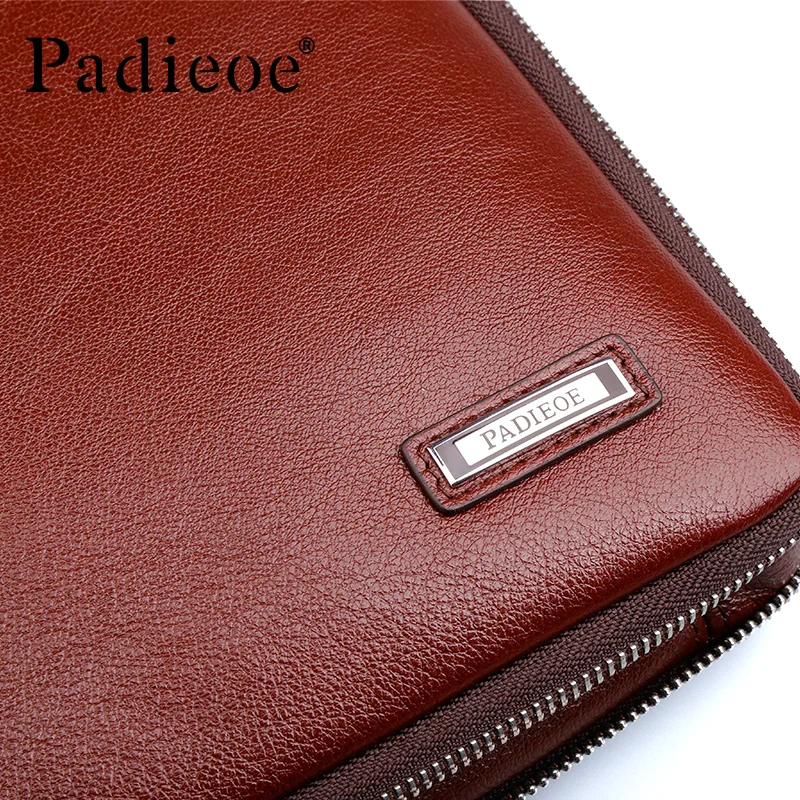 Padieoe Business Genuine Leather Male Messenger Bag Natural Cowskin Men's Travel Crossbody Fashion Men Office Shoulder | Багаж и сумки