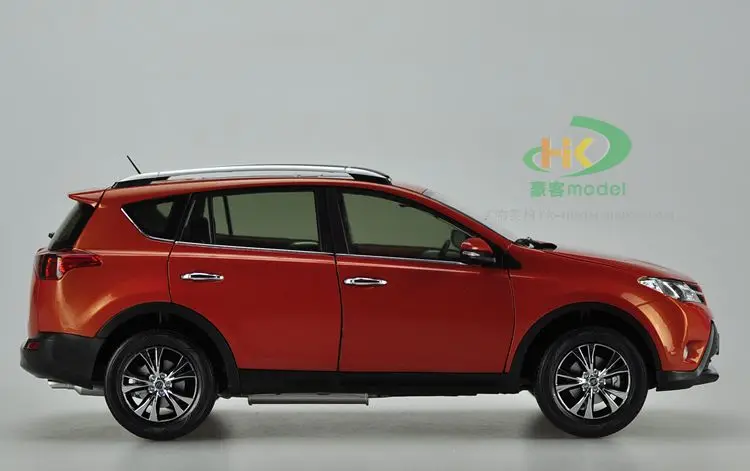 Новинка 1/18 Toyota RAV4 SUV литая под давлением модель игрушечного автомобиля коллекция для взрослых подарки на день рождения