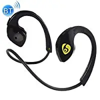 Наушники S12 спортивные Беспроводной Bluetooth гарнитура наушники - Цвет: Черный