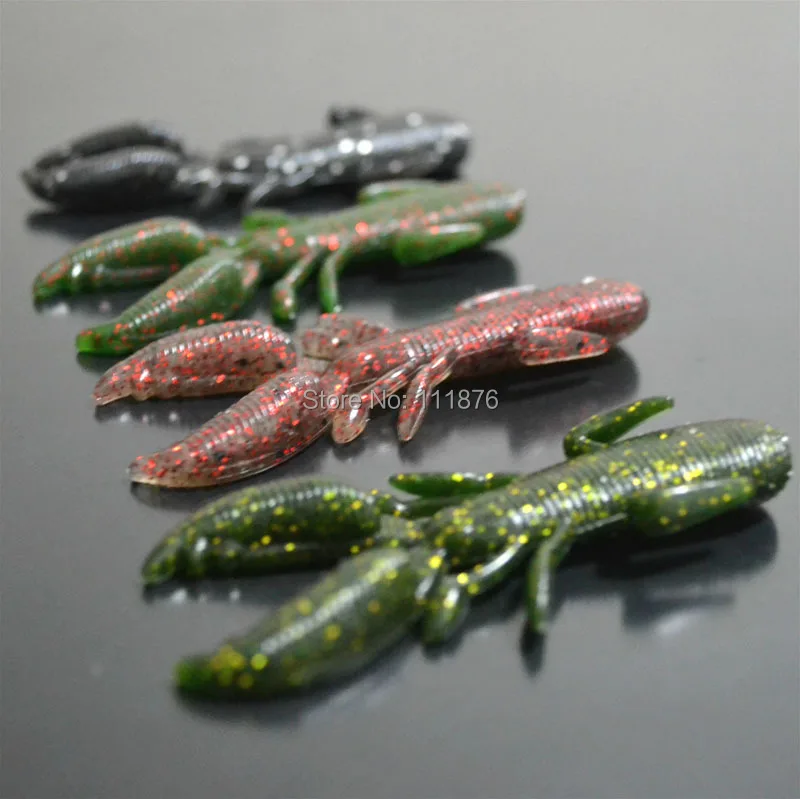 Новое поступление 2014 рыболовные приманки партия 4 шт. 7 5 см 6 8 г мягкая джиг