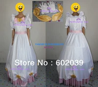 wedding peach momoko hanasaki white uniform cosplay costume big skirt with petticoat