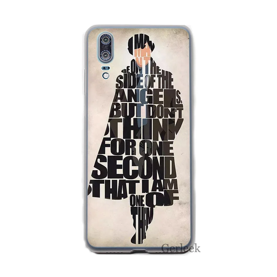 Чехол для телефона 221B Sherlock Holmes Huawei P8 P9 P10 P20 Pro Lite 2015 2016 2017 P Smart Soft TPU | Мобильные
