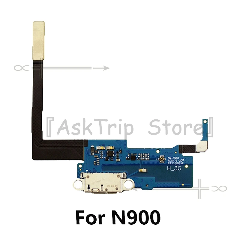 Для SamSung Galaxy Note 3 N900 N9005 N900A N900P N900V N900T запасные части зарядное устройство порт для