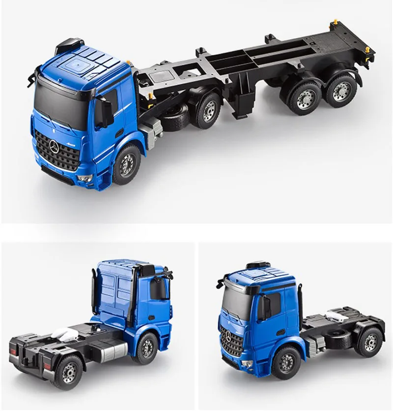RC big Truck 1:10 Radio Control heavy truck Engineering Container Vehicle Electronic Hobby high quality Toy