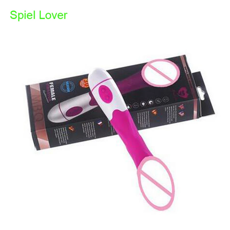 Фаллоимитатор G spot вибратор палочка Стимулятор клитора силиконовый 30 скоростей