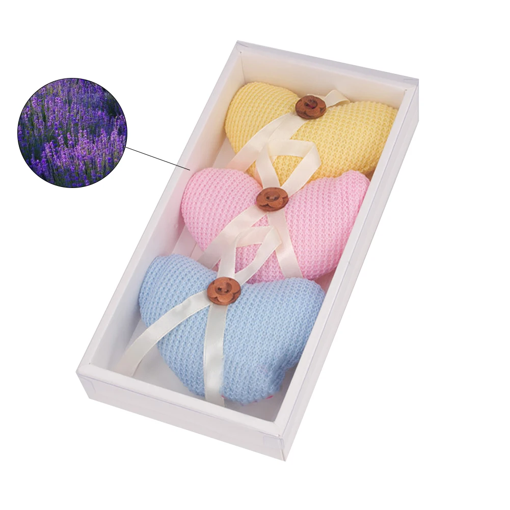 3 шт./компл. кнопка в форме сердца Саше очистки воздуха мешочек для специй