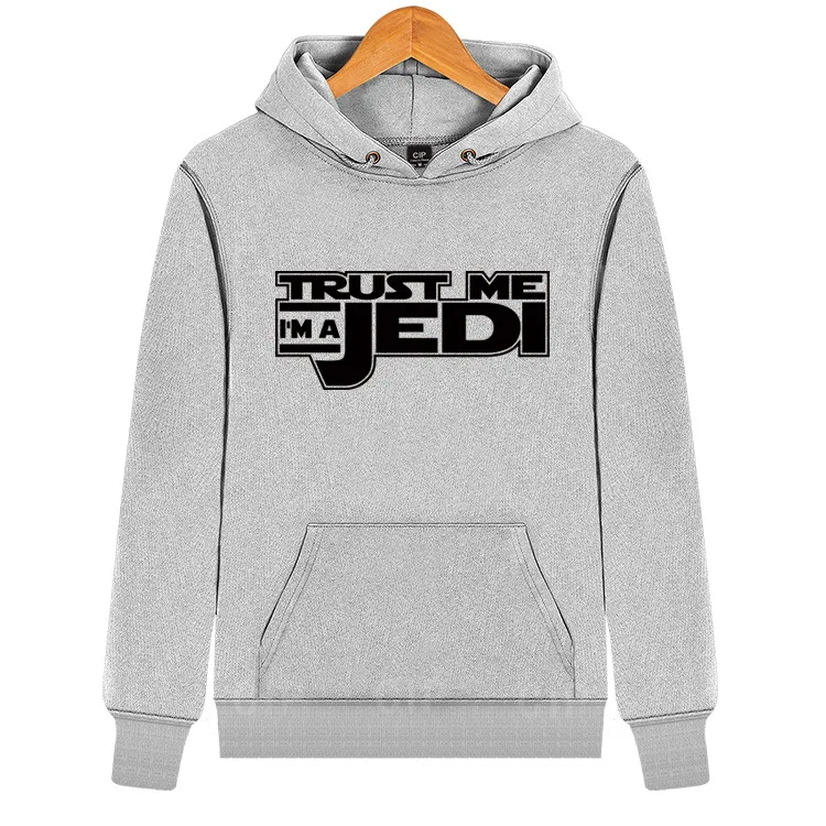 9 видов цветов выбрать Звездные войны Карман Пуловер поверь мне я джедай флисовые
