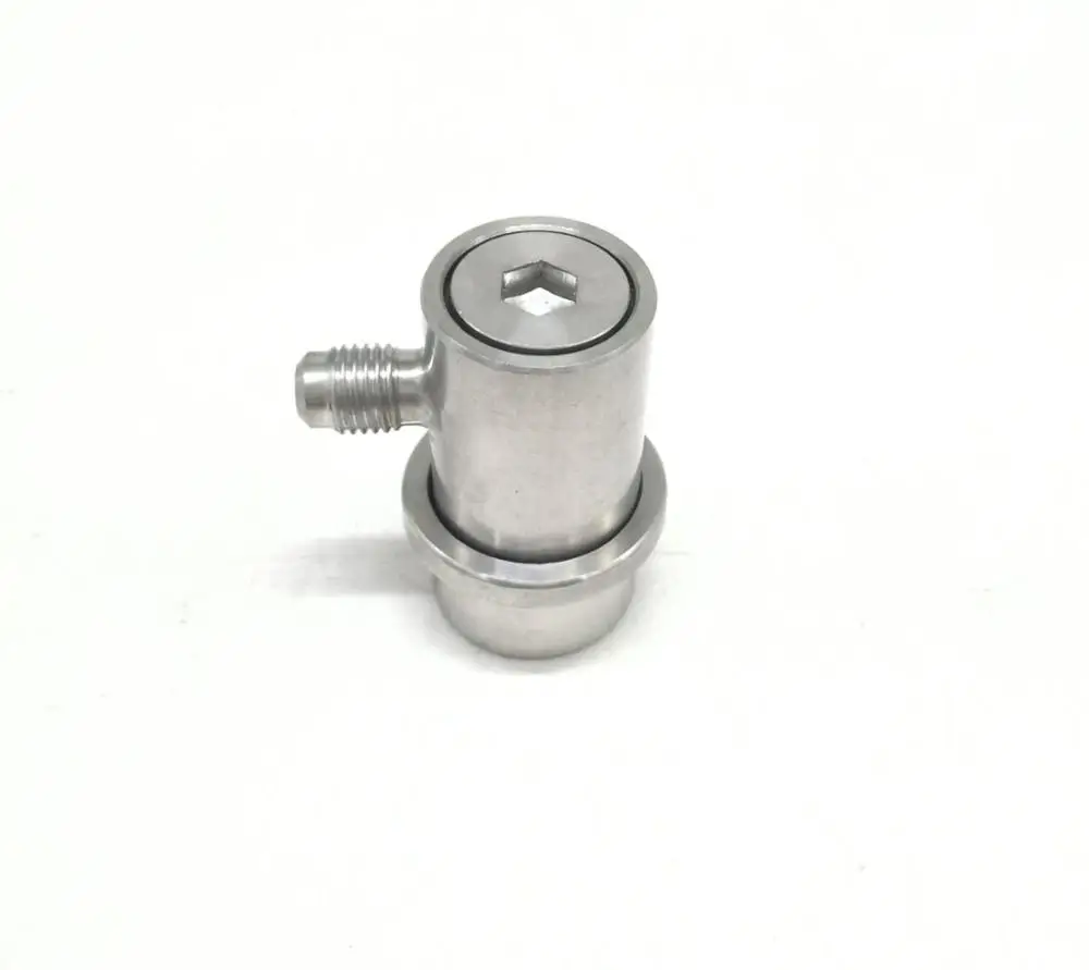 Thread for gas 7/16 304 Нержавеющая сталь Homebrew бочонок пива разъемы диспенсер бал замок бочонок отключите сжиженного газа разъем прямой - Цвет: Thread for gas