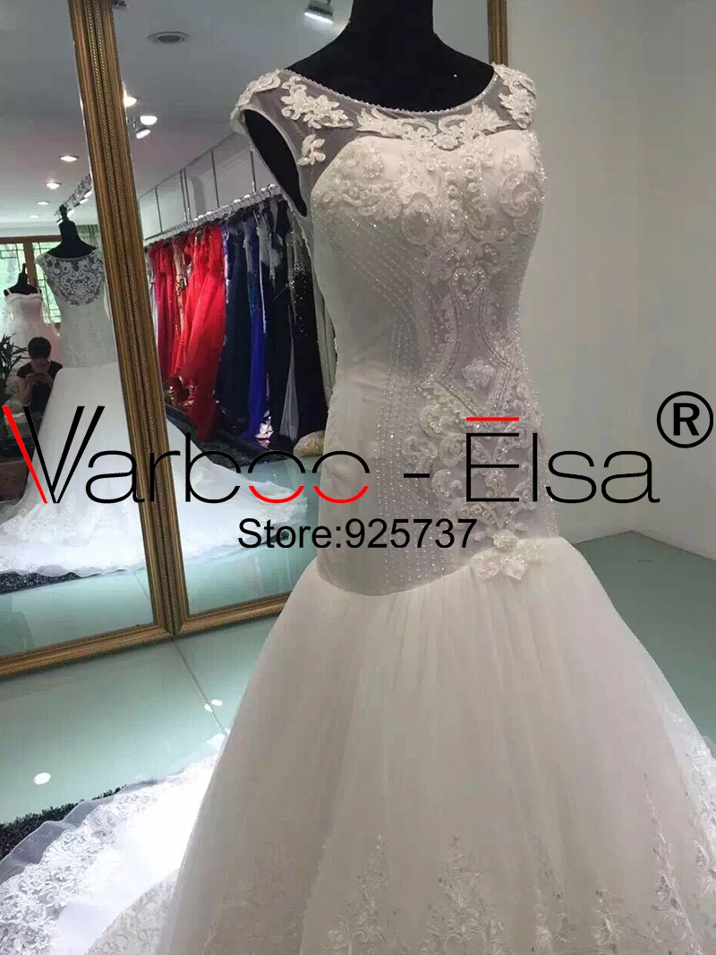 VARBOO_ELSA 2021 Новое поступление свадебное платье русалки длинное роскошное