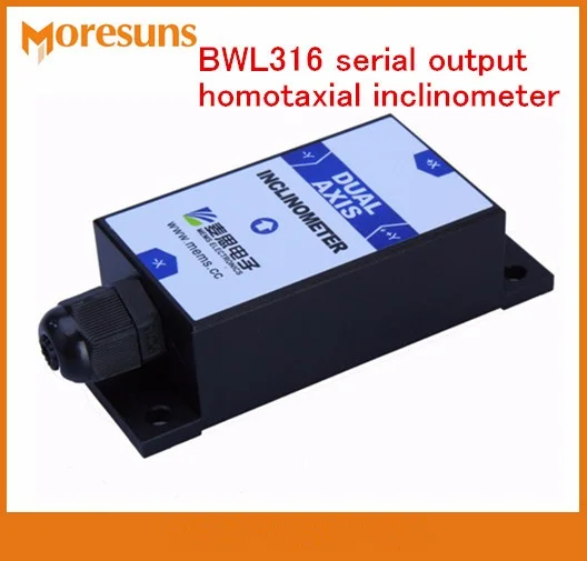 

Fast Free ship BWL316 serial output homotaxial inclinometer/Tilt sensors module angular transducer