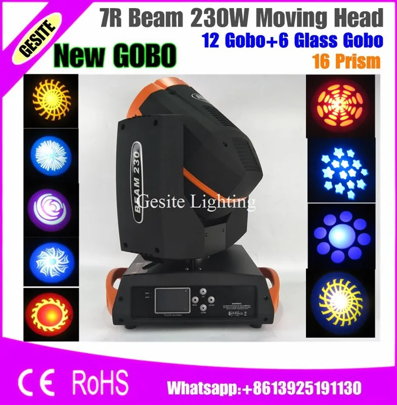 Луч 7R Osram 230W лампа Dj Dmx для сценического освещения|dj dmx|beam 7rlampe dj |