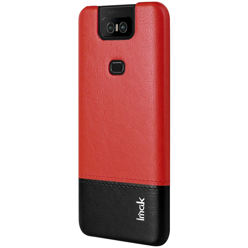 Чехол IMAK для Asus Zenfone 6 ZS630KL Винтажный чехол из искусственной кожи 4 дюйма|Бамперы| |