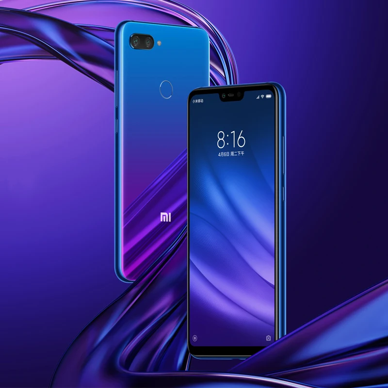 Глобальная версия Xiaomi Mi 8 Lite 4 Гб ОЗУ 64 ПЗУ 6 26 &quot19:9 Нотч полный экран Snapdragon 660 AIE