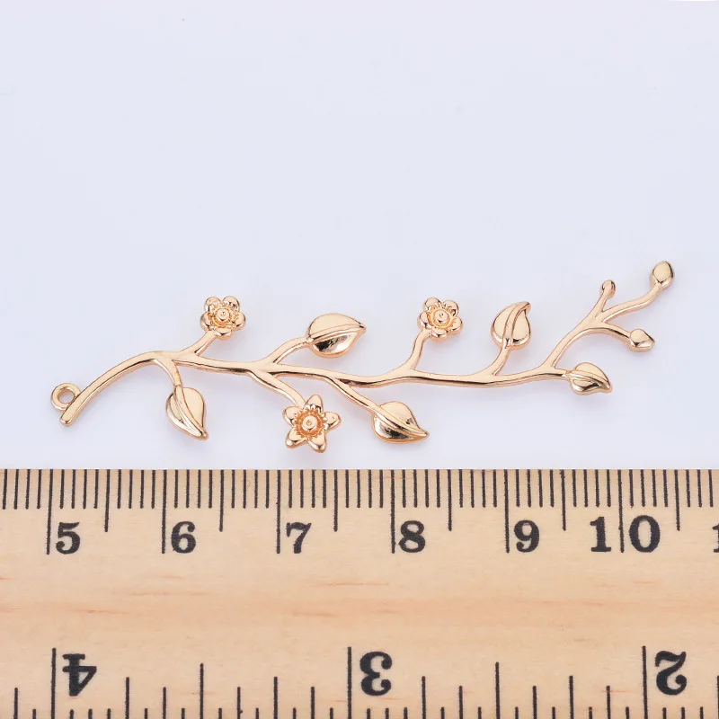 

10pcs Delicacy Flower Vine Tree Charms Pendants For Jewelry making DIY Handmade Graft