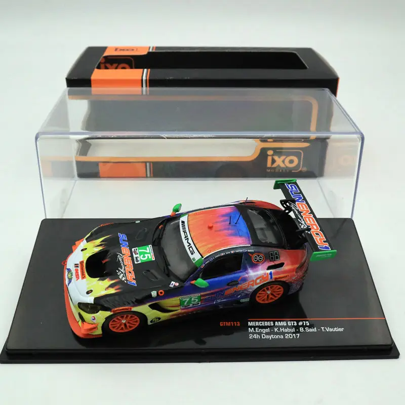 IXO 1:43 MERCEDES AMG GT3#75 24 H Daytona GTM113 Ограниченная Коллекция
