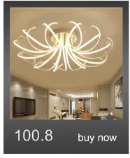 Lican Modern led ceiling Chandelier lights for living room bedroom Plafon home Dec AC85-265V White Led Chandelier Lamp Fixtures