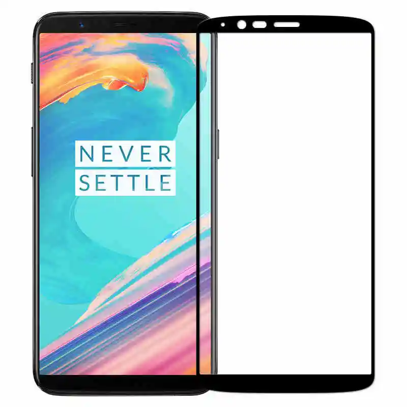 Для OnePlus 5 для T полное покрытие закаленное стекло Защита экрана 3 стеклянная