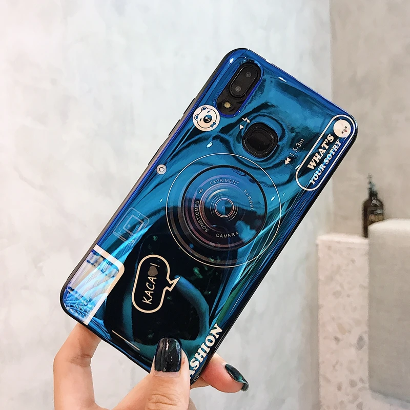 Милый чехол для телефона с парой камер oppo f5 f7 youth a3s realme 2 1 f3 f1s f9 pro plus stand grip tpu