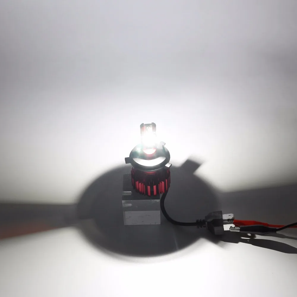 Novsight Новое поступление 2 шт. H7 H1 h3 H4 h11 hb4 9006 9005 HB3 12V Светодиодный светильник автомобильных фар 6000 К 60 Вт CSP 10000LM светодиодных фар для авто светодиодный светильник