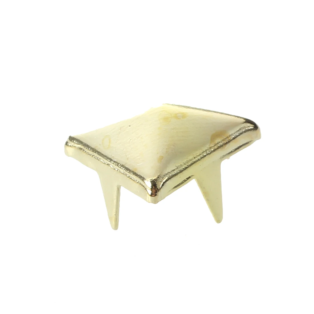 Practical 100x Gold 8mm Pyramid Studs Spots Punk Nailheads Spikes for Bag Shoes Bracelet | Дом и сад