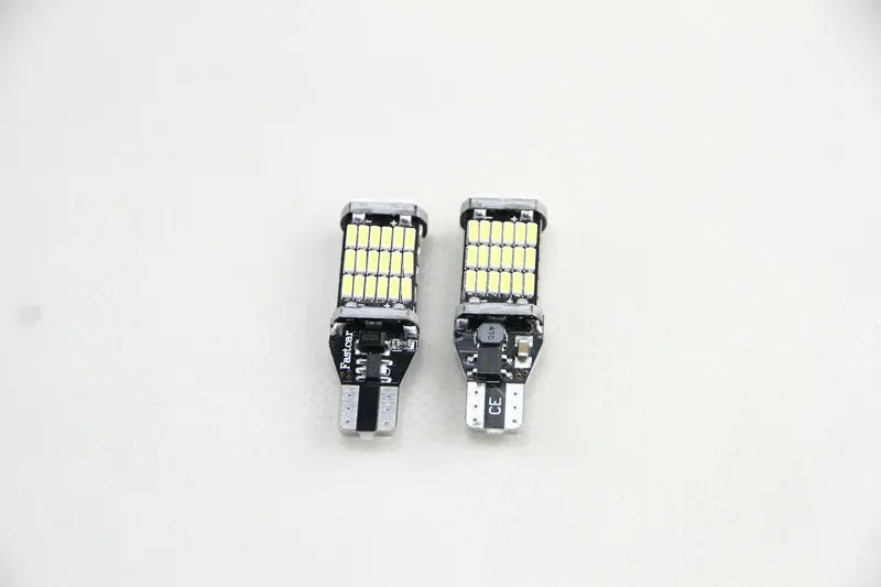 2x Canbus T15 W16W 921 912 светодиодные лампы 4014 SMD супер яркий автомобильный резервный Фары заднего хода Белый Свет автомобиля для Volkswagen VW Passat B7