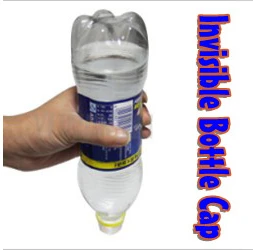 Невидимая крышка для бутылки магический трюк воды висящий в бутылке волшебник