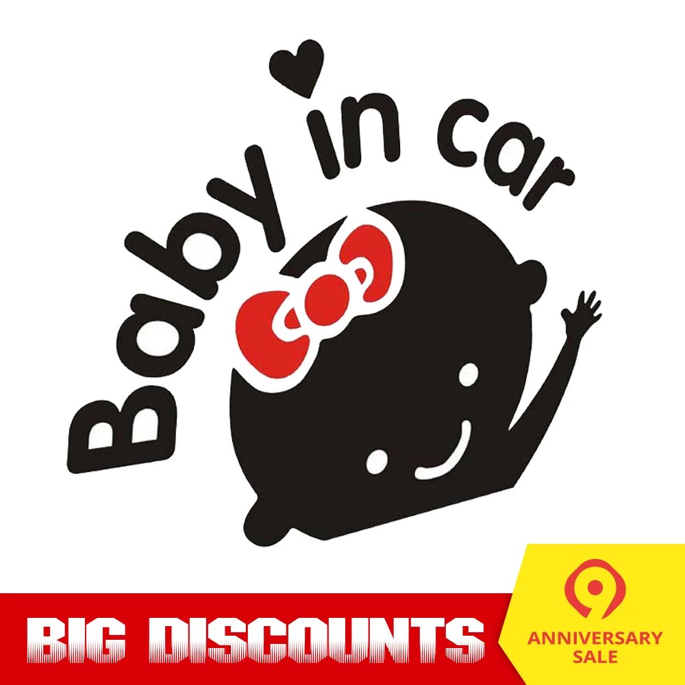 

15*14CM BABY ON BOARD Car Sticker Motorcycle Decal Waterproof Safe Car Accessories Lovely Colorful Warning Mark Car Covers